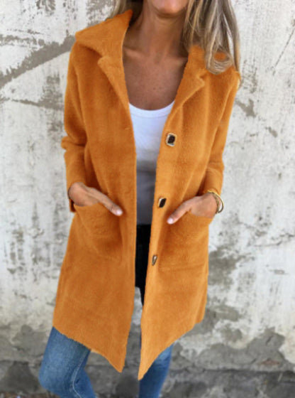 Clara™ – Cappotto in Maglia Elegante