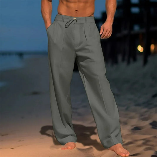 PANTALONI ESTIVI IN LINO