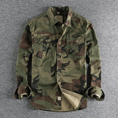 DEAN | CAMICIA CAMOUFLAGE DA UOMO