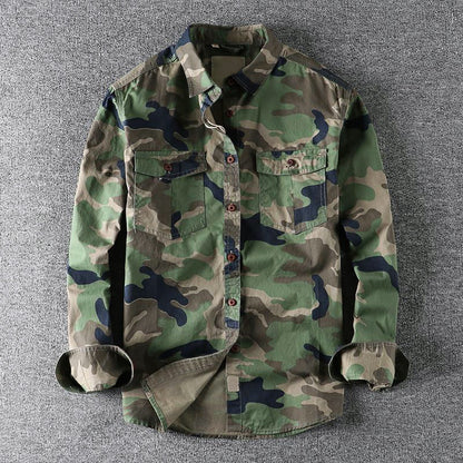 DEAN | CAMICIA CAMOUFLAGE DA UOMO