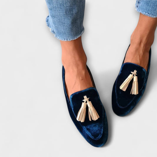 Quinnlyn™ – Mocassini ispirati al vintage con frange