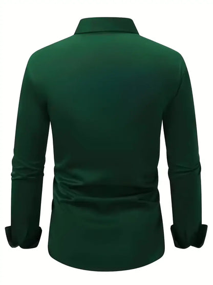 ROSSI ROMA™ | CAMICIA TRASPIRANTE A MANICHE LUNGHE
