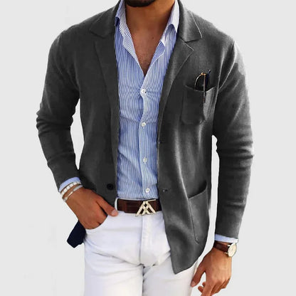 ROSSI ROMA | LUSSUOSO BLAZER DA UOMO IN MORBIDO MATERIALE