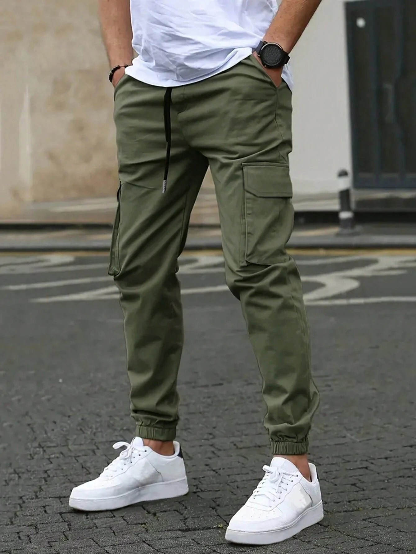 PANTALONI CARGO JOGGER DA UOMO