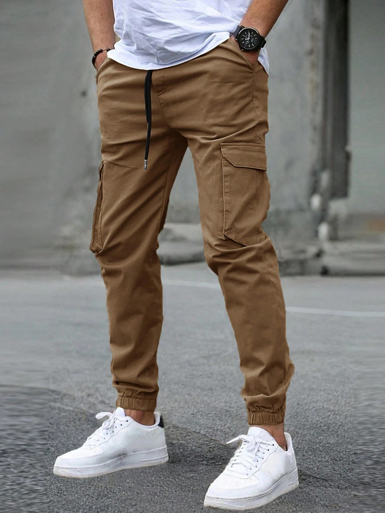 PANTALONI CARGO JOGGER DA UOMO