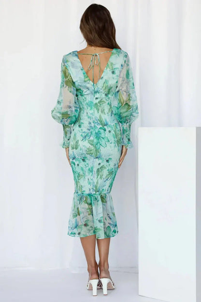 Miley™ | Vestito con Motivo Floreale