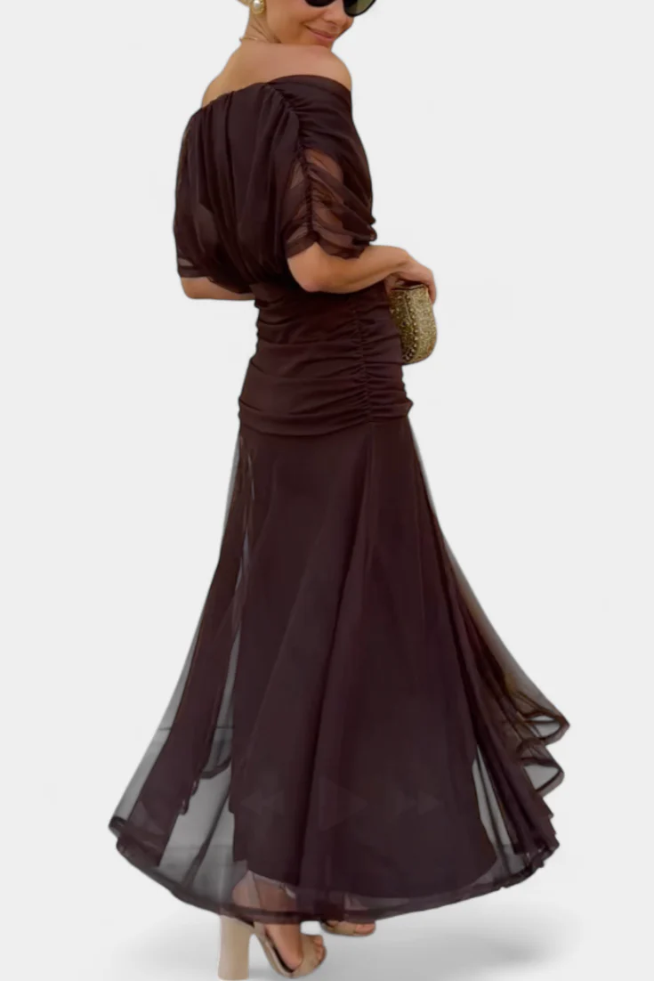 Alondra™ – Abito Lungo Elegante con Scollo a V