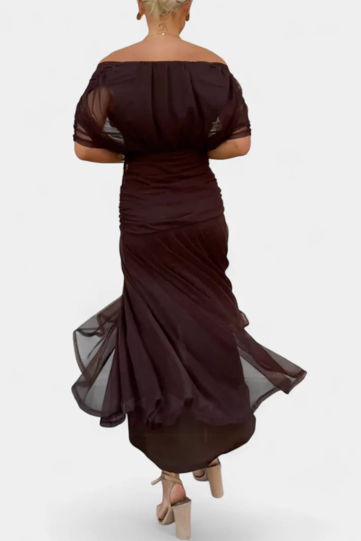 Alondra™ – Abito Lungo Elegante con Scollo a V