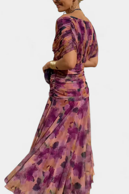 Alondra™ – Abito Lungo Elegante con Scollo a V