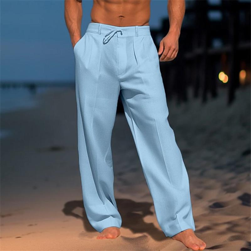 PANTALONI ESTIVI IN LINO