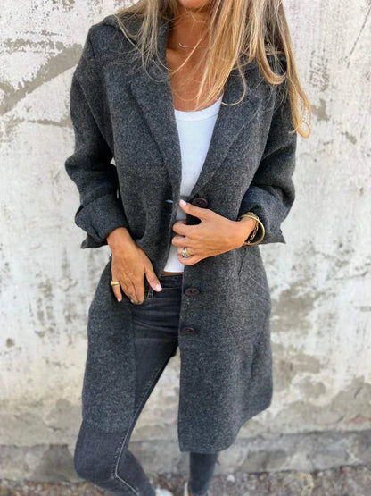 Baylea™  | Giacca Casual in Lana