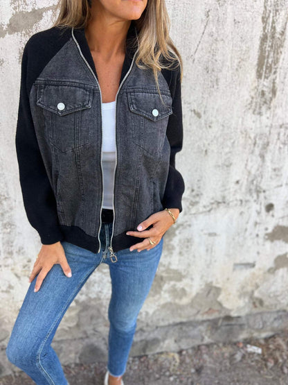 Zoe™ | Giacca Di Jeans Elegante