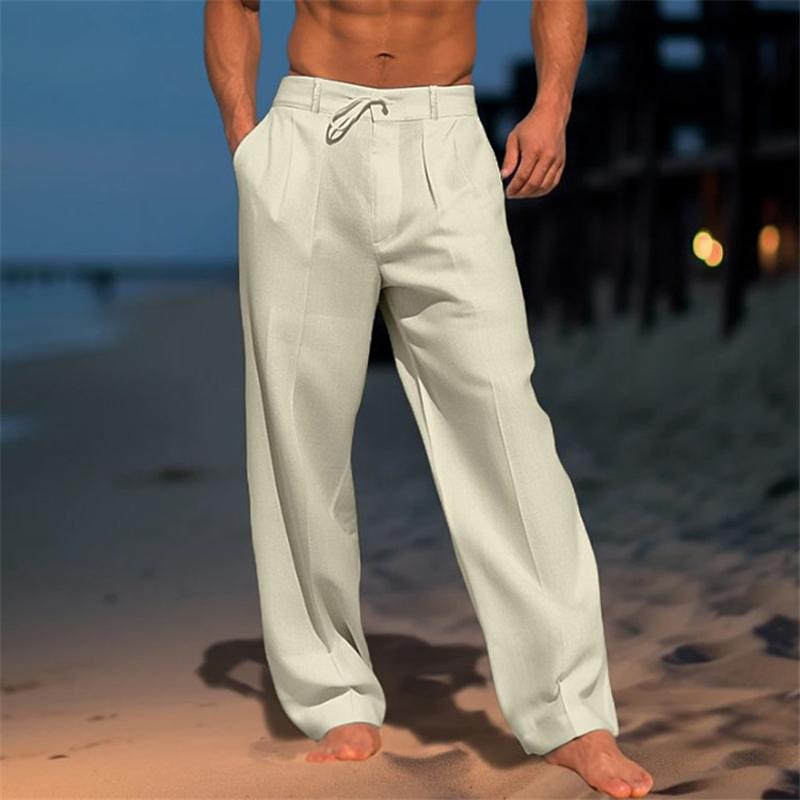 PANTALONI ESTIVI IN LINO