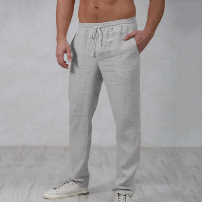 GIORGIO | PANTALONE DI LINO LEGGERO DA UOMO