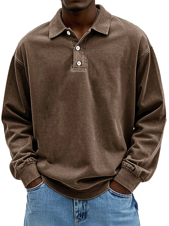 ROBERTO | CAMICIA VINTAGE A MANICHE LUNGHE