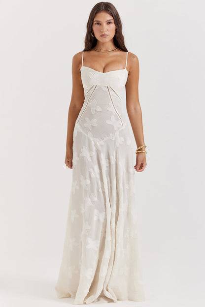 Paulette™ | Elegante Abito Lungo con Corsetto