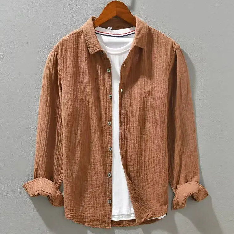 ROSSI ROMA | CAMICIA ELEGANTE IN COTONE MORBIDO COME SETA