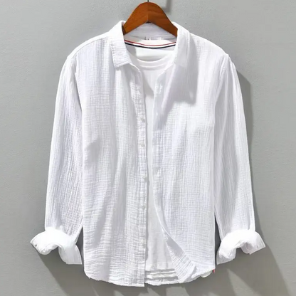 ROSSI ROMA | CAMICIA ELEGANTE IN COTONE MORBIDO COME SETA